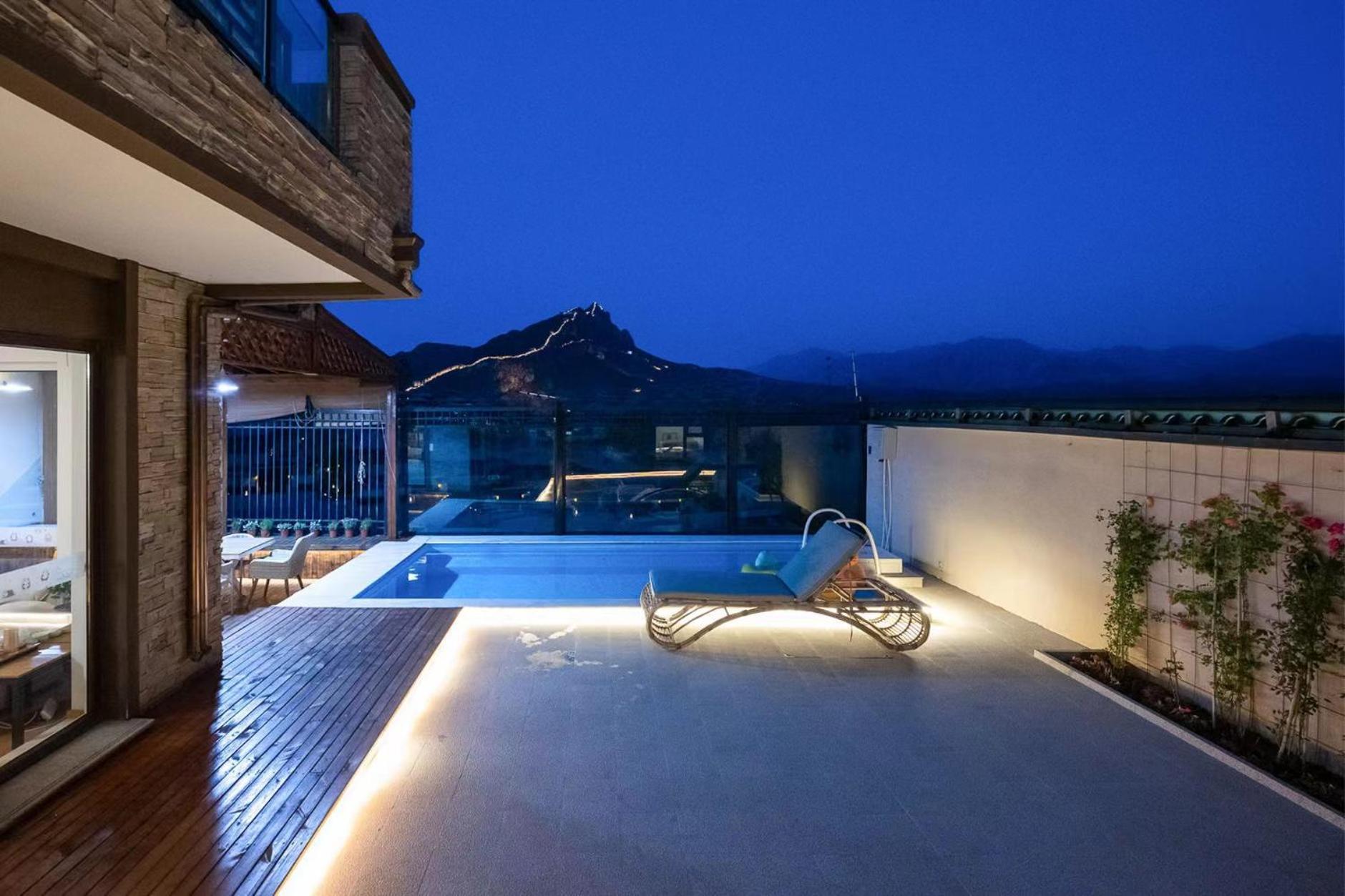 Gubei Water Town Landscape Villa Miyun Rum bild